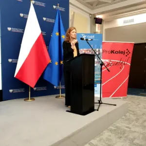 Sylwia Cieślak-Wilk, CUPT, zaprezentowała projekty i nabory na infrastrukturę dual-use